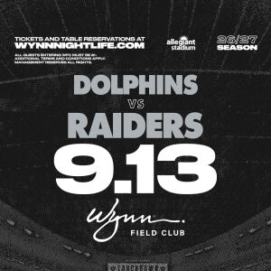Flyer: Dolphins vs Raiders