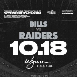 Flyer: Bills Vs Raiders