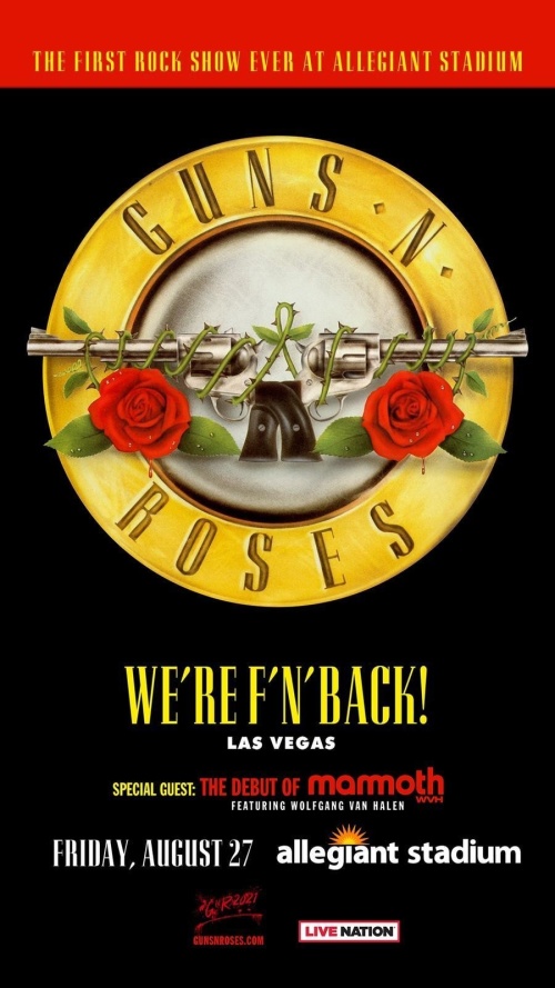 Flyer: Guns N Roses