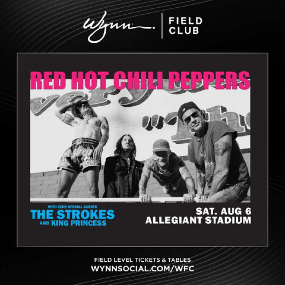 Red Hot Chili Peppers at Wynn Field Club Las Vegas thumbnail