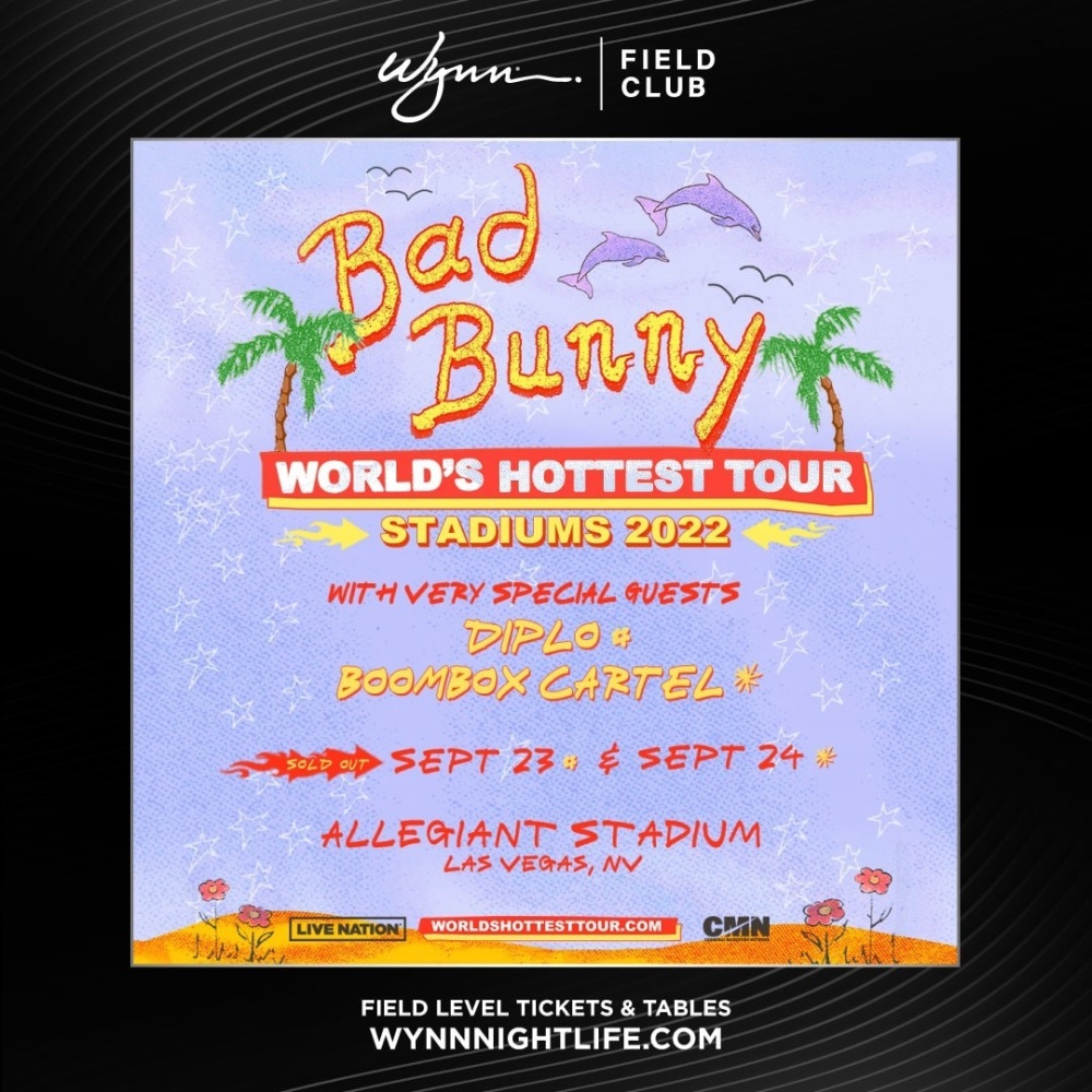 Bad Bunny at Wynn Field Club Las Vegas thumbnail