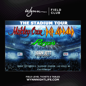 Flyer: The Stadium Tour - Motley Crue | Def Leppard | Poison | Joan Jett