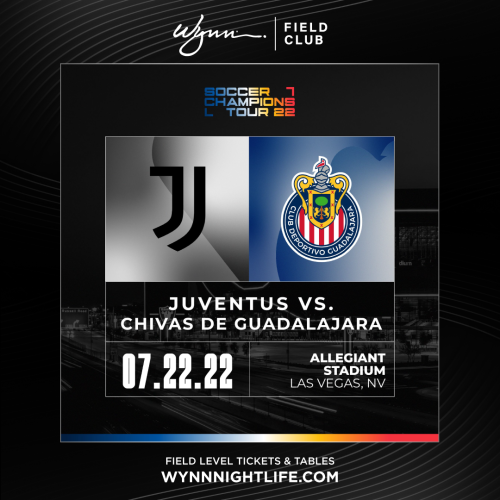 Flyer: Juventus vs Chivas De Guadalajara