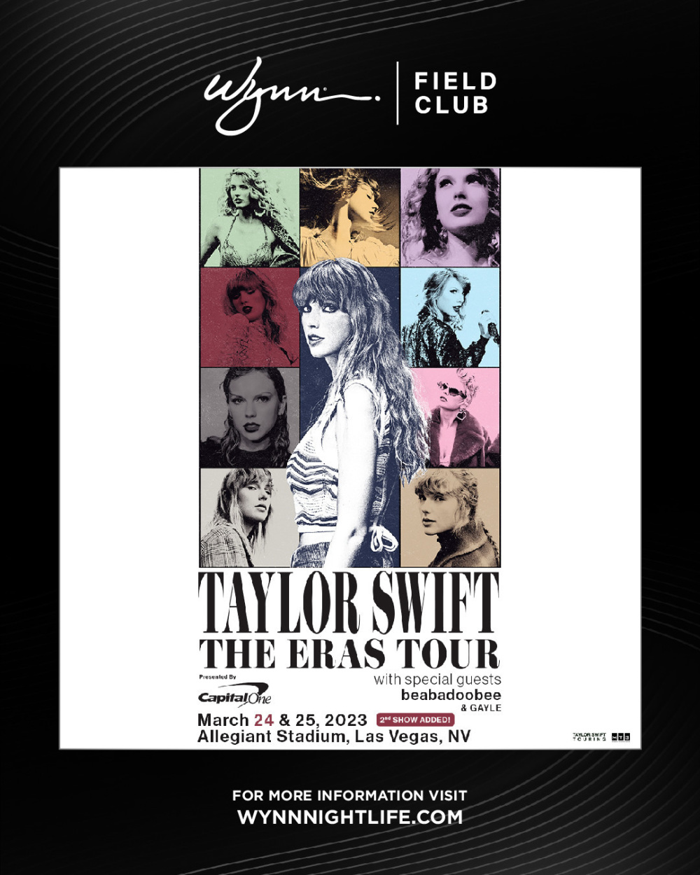 Taylor Swift - The Eras Tour at Wynn Field Club Las Vegas thumbnail