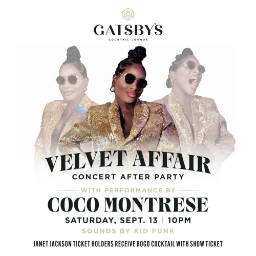 Velvet Affair with Coco Montrese - Flyer