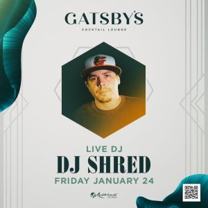 Flyer: Friday with DJ Shred