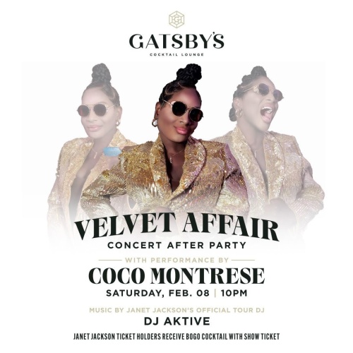 Velvet Affair - Janet Jackson Tribute - Flyer