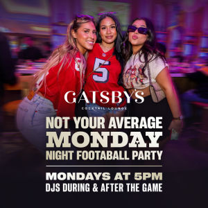 Flyer: NOT YOUR AVERAGE MNF PARTY