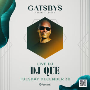 Flyer: DJ QUE