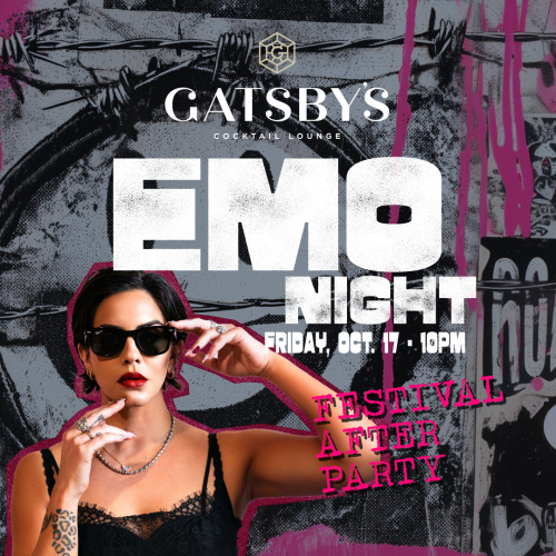 KATIE MALONEY HOSTS EMO NIGHT - Flyer