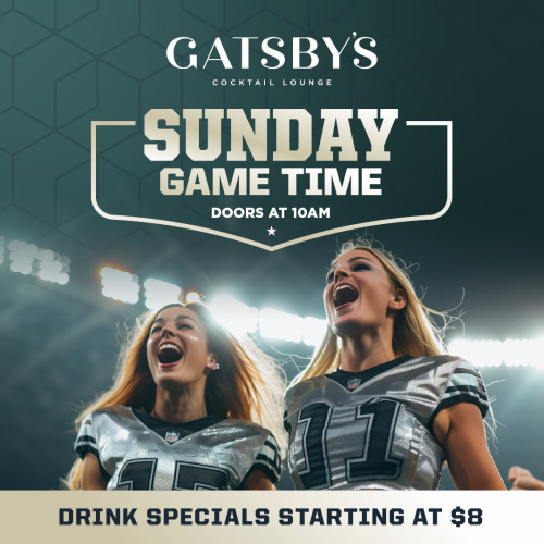 GAME TIME SUNDAYS - Flyer