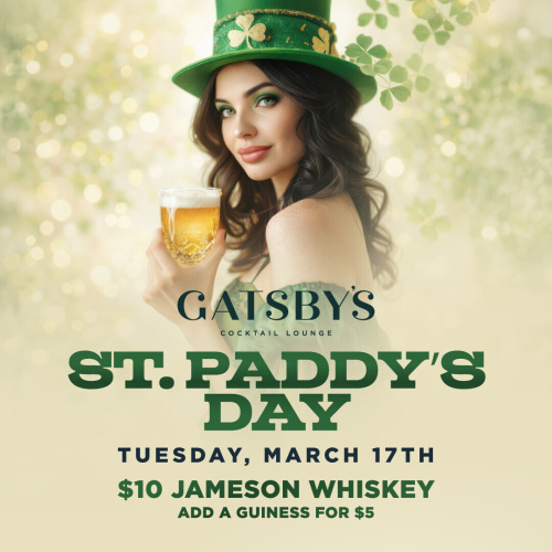 St Patrick's Day Specials - Flyer