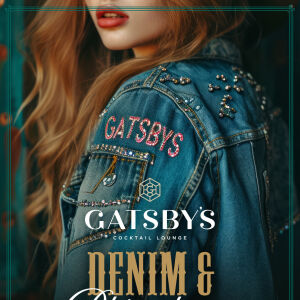 Flyer: Denim and Rhinestones