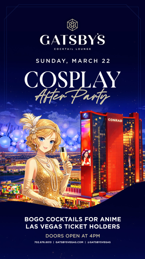 Cosplay After Party - Flyer