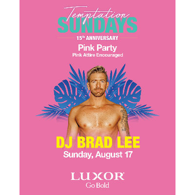 DJ BRAD LEE, Sunday, August 17th, 2025