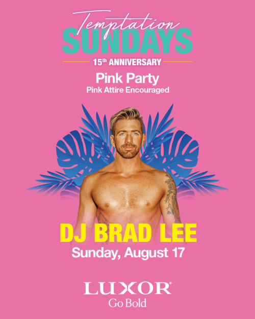 DJ BRAD LEE - Temptation Sundays