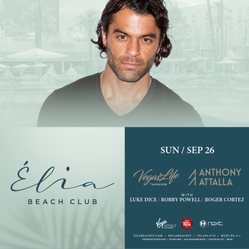 Anthony Attalla at Elia Beach Club - Elia Beach Club