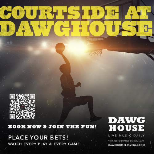 Flyer: Courtside At Dawghouse