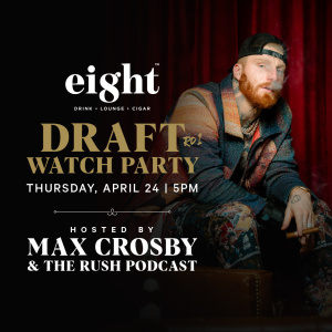 Flyer: NFL Draft Rd 1 Hosted by Maxx Crosby