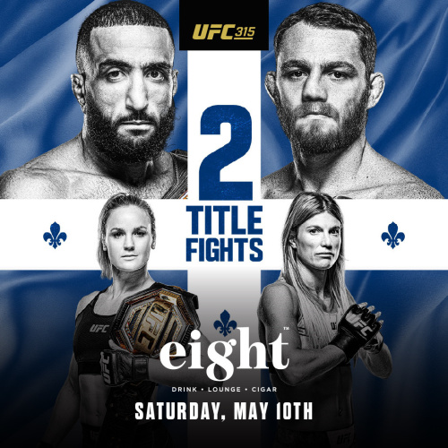 UFC 315 - Hosted by Aljamain Sterling - Flyer