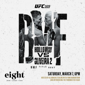 Flyer: UFC 326 - Hosted by Aljamain Sterling
