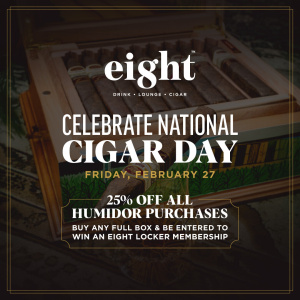 Flyer: NATIONAL CIGAR DAY - DJ BRETT B