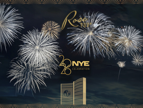 NYE Fireworks at Rose Rooftop