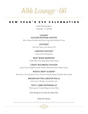 NYE at ALLĒ LOUNGE ON 66