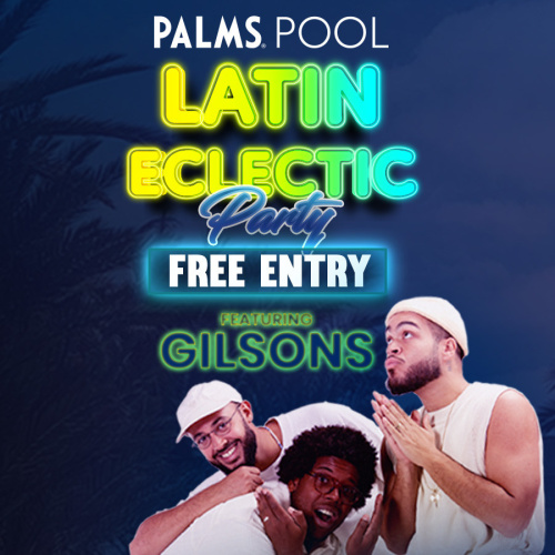 LATIN ECLECTIC POOL PARTY - Flyer