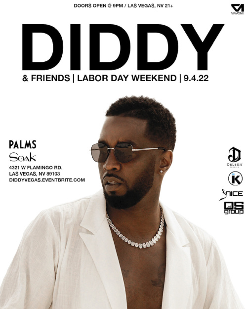 Flyer: Diddy & Friends