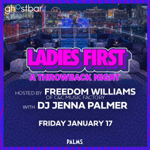 Flyer: LADIES FIRST featuring C&C Music Factory