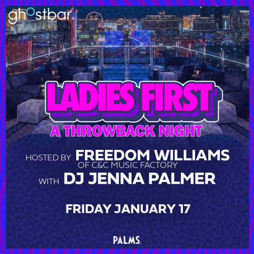 Flyer: LADIES FIRST featuring C&C Music Factory