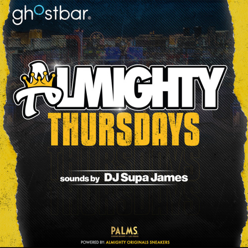 Flyer: ALMIGHTY THURSDAYS