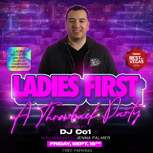 LADIES FIRST | Friday
 - Sep 19