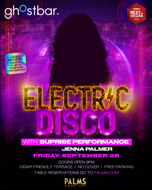 LADIES FIRST: ELECTRIC DISCO - Flyer