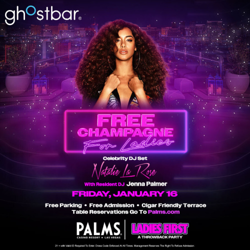 LADIES FIRST FEATURING NATALIE LAROSE LIVE DJ SET - Flyer
