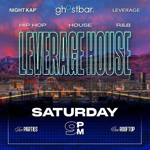 LEVERAGE HOUSE | Saturday
 - Nov 8