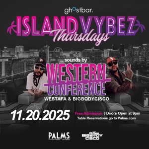 Flyer: ISLAND VYBEZ - UH VS. UNLV PRE - PARTY