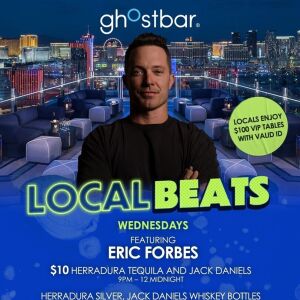 Flyer: LOCAL BEATS FEATURING DJ ERIC FORBES