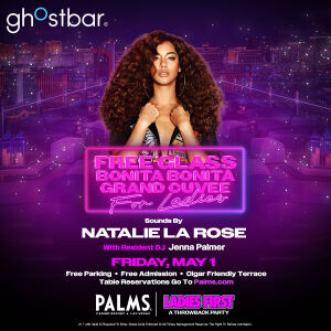 Flyer: LADIES FIRST FEATURING NATALIE LAROSE