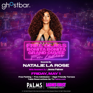 Flyer: LADIES FIRST FEATURING NATALIE LAROSE