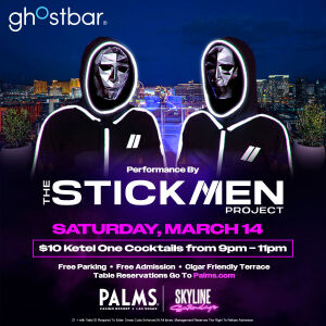 Flyer: SKYLINE SATURDAYS - FEATURING THE STICKMEN PROJECT