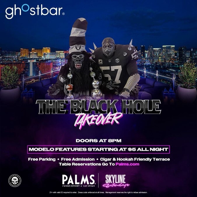 SKYLINE SATURDAYS - THE BLACK HOLE TAKEOVER at Ghostbar