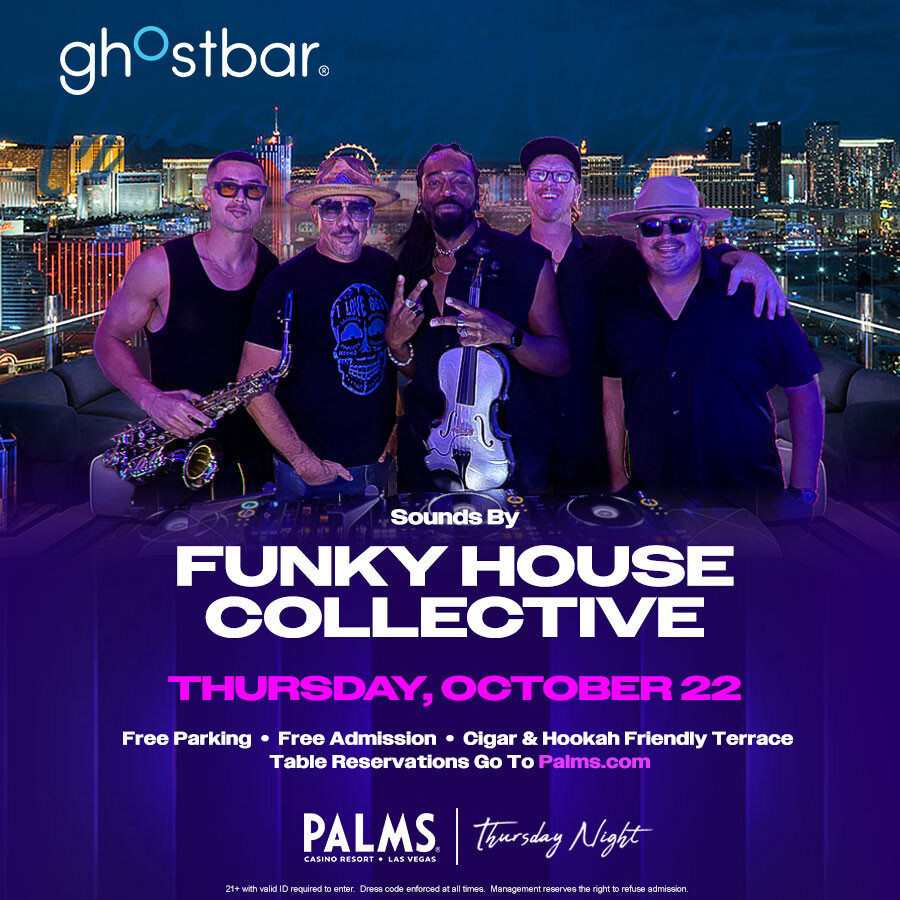 GHOSTBAR THURSDAY FT. THE FUNKY HOUSE COLLECTIVE at Ghostbar