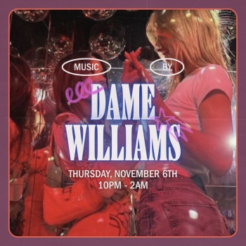 DAME WILLIAMS Flyer Image