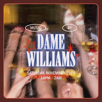DAME WILLIAMS Flyer Image