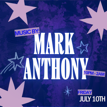 Mark Anthony Flyer Image