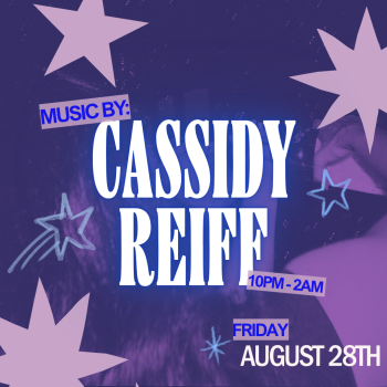 Cassidy Reiff Flyer Image