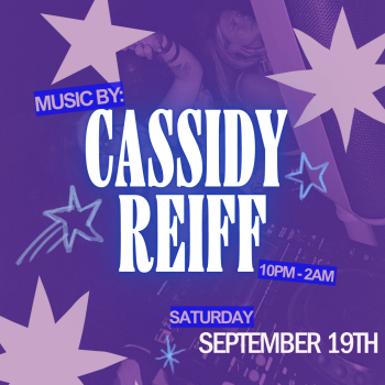 Cassidy Reiff Flyer Image