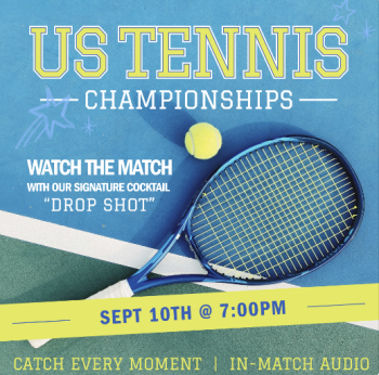 Womens Singles Semi-Finals Flyer Image